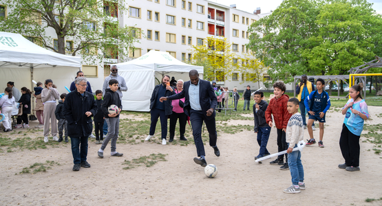 Animations en pied d'immeuble © Dybopixell