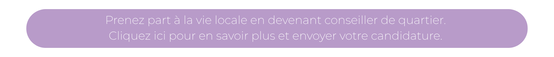 Candidature conseil de quartier