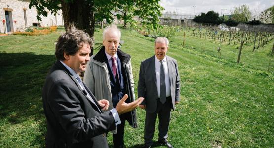 Visite de l'ambassadeur du Canada Stéphane Dion