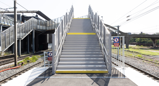 Travaux, rer Le Blanc-Mesnil © Fabien Charlier