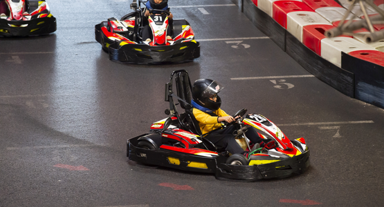 Sortie au Speedpark, atelier de karting © Sébastien Champeaux