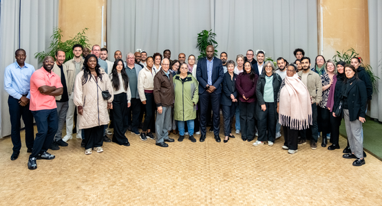 Photo de groupe installation des conseillers de quartier secteurs Sud et Centre © Mild