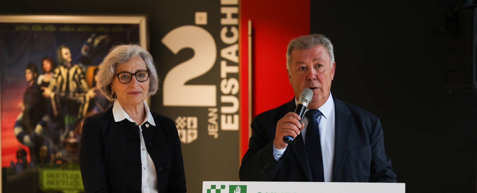 Le maire du Blanc-Mesnil, Jean-Philippe Ranquet, et l’adjointe au maire chargée de la Solidarité et de l’Emploi, Bénédicte Lefèvre, étaient présents.