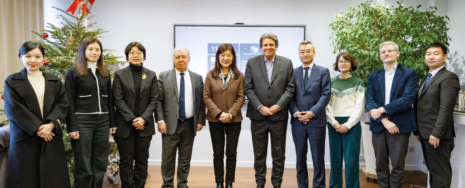 Réunion avec la déléguation chinoise © Fabien Charlier