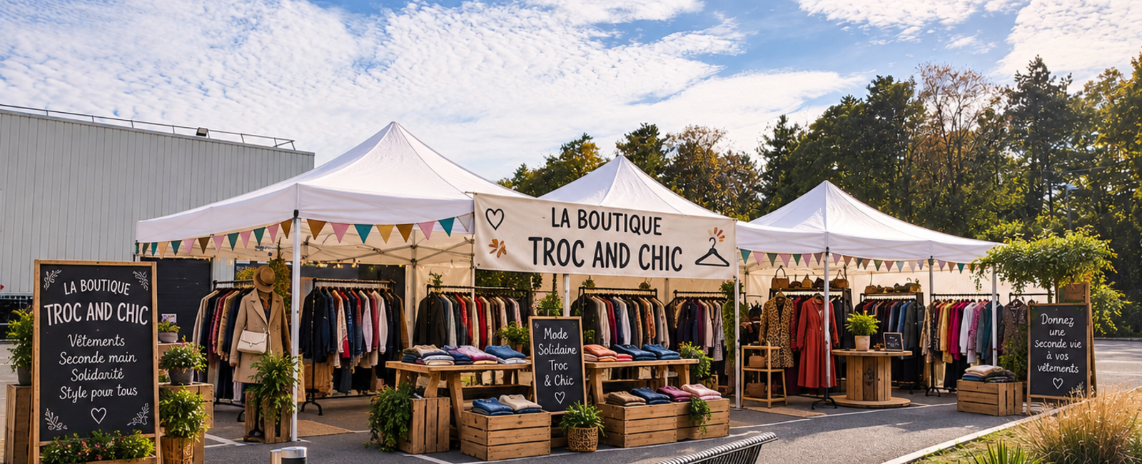 La boutique solidaire au CTM