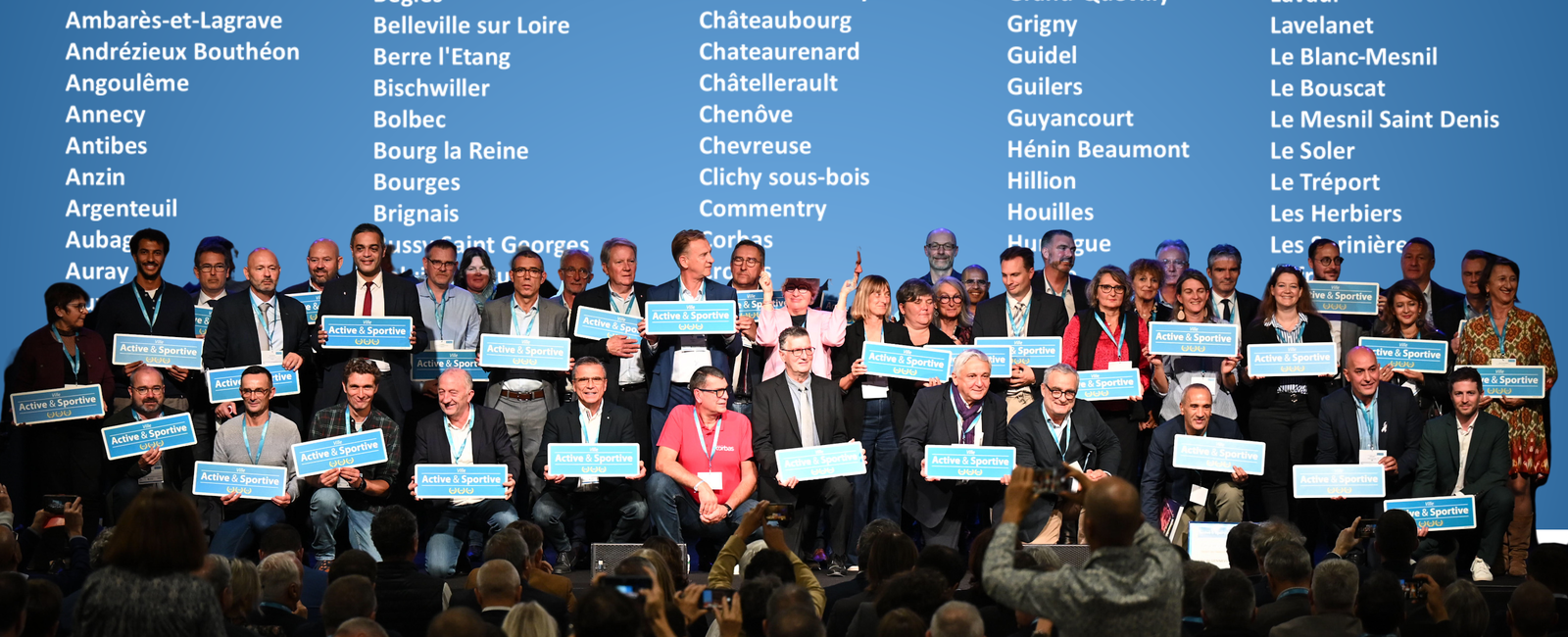 Photo remise des prix des 3 lauriers