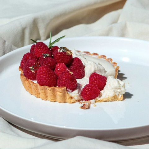 Recette de la tarte aux framboises