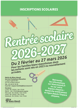 rentrée scolaire 2026-2027